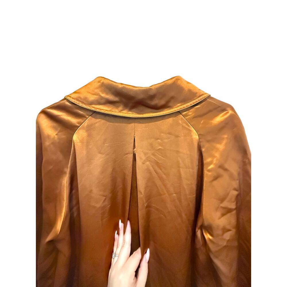 L’Atelier Bronze Trench Mob Wife After Dark Energy - Picture 3 of 6